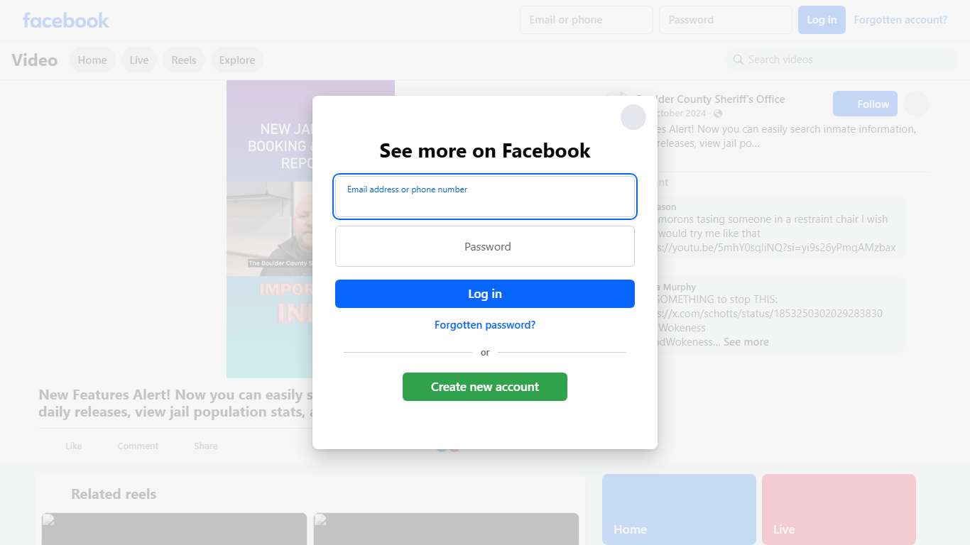 New Features Alert! Now you can easily search inmate information, check daily releases, view jail population stats, and more! Visit BoulderSheriff.gov to explore the latest updates on our “Daily Booking & Listing Reports.” Boulder County Sheriff's Office Facebook